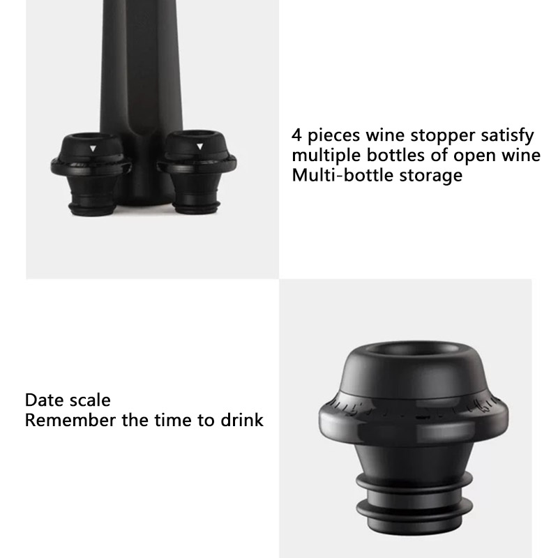Vacuum Wine Stoppers Vacuum Pu - Wine Preservation Pump recension och pris