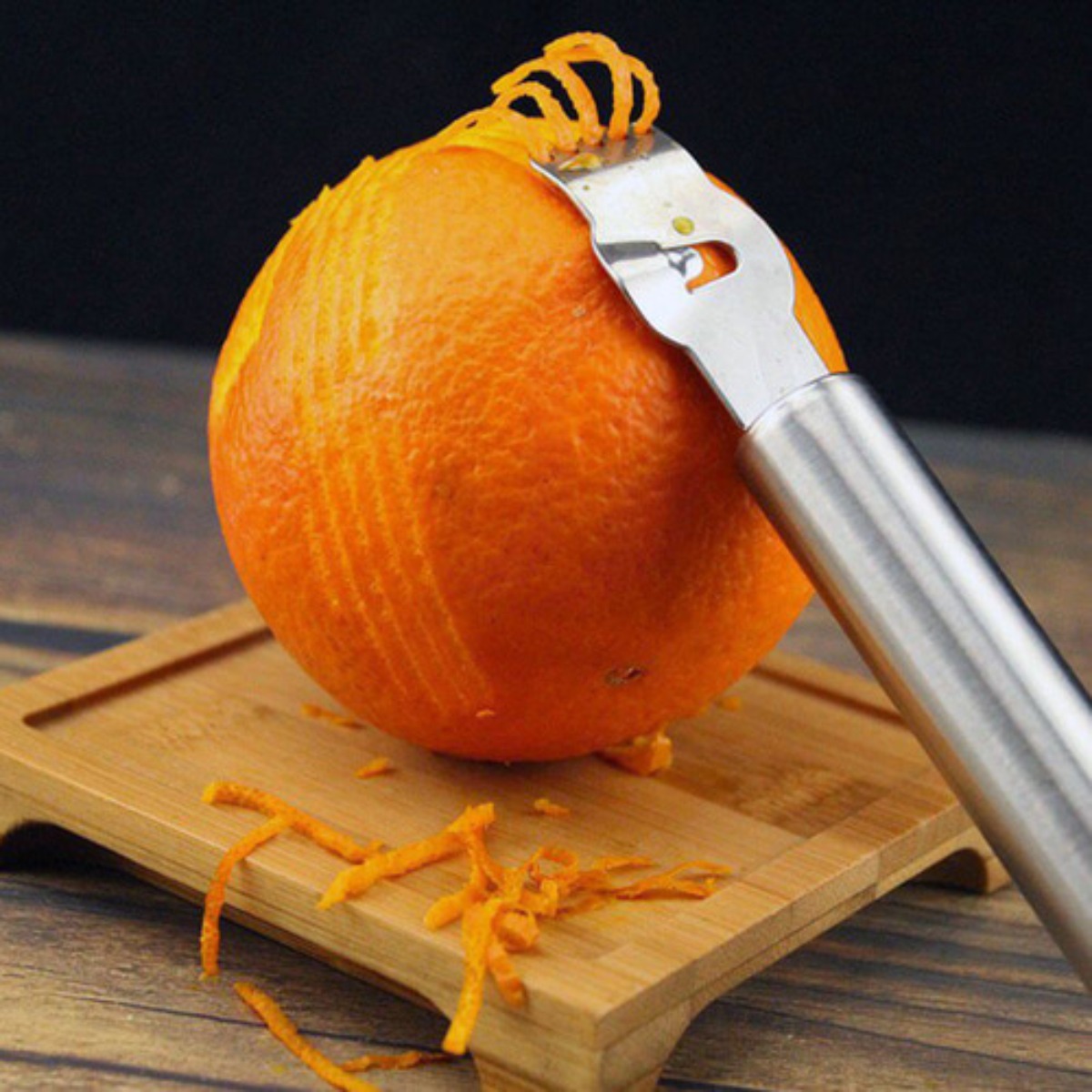 Silver Lemon Zester Tool/Corer - Peeler Channel Knife recension och pris