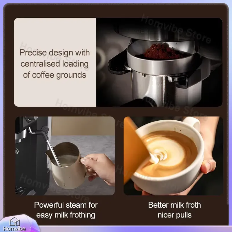 3 in 1 Semi Automatic Espresso - Home Barista recension och pris