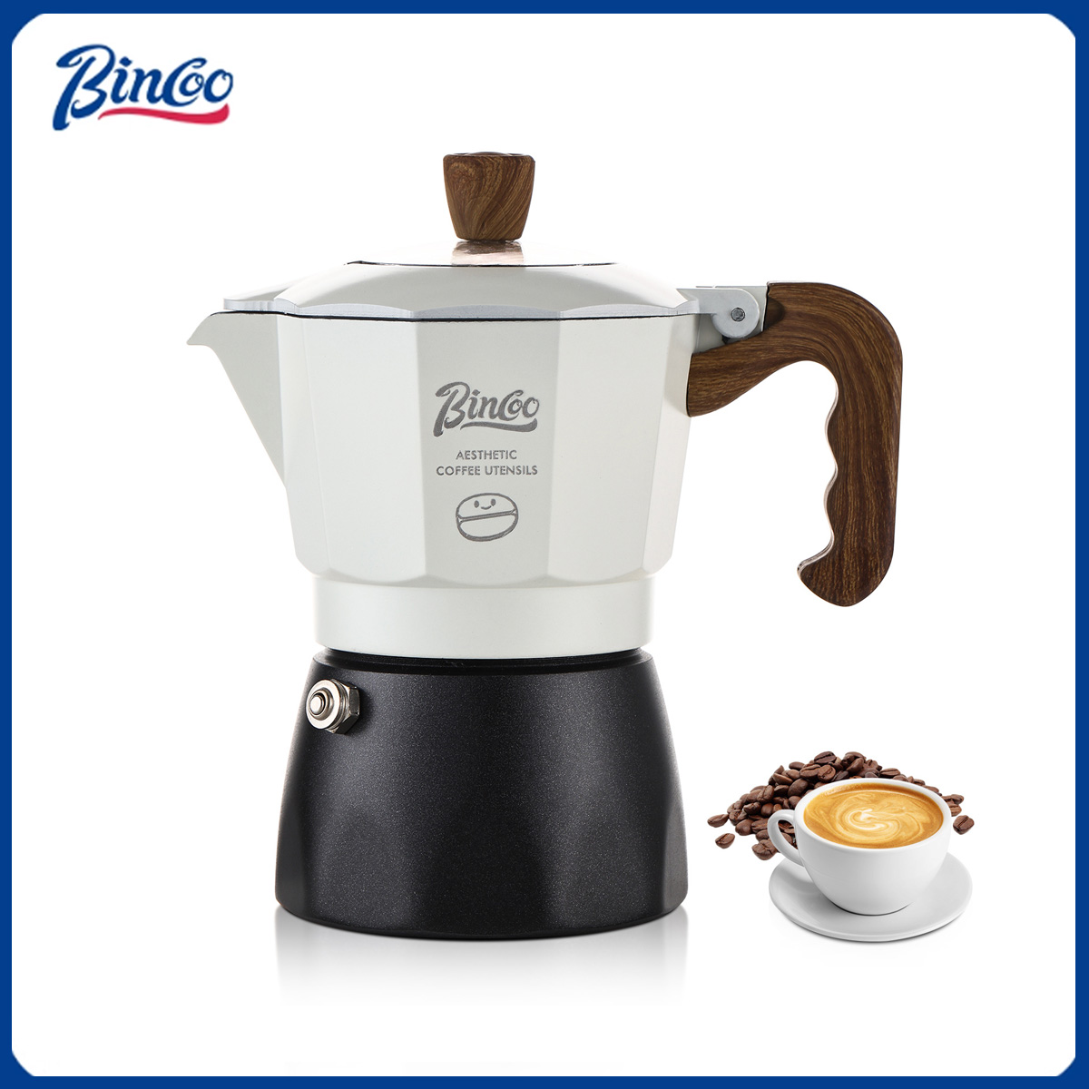 Bincoo Dual Valve Moka Pot Esp - Home Barista recension och pris