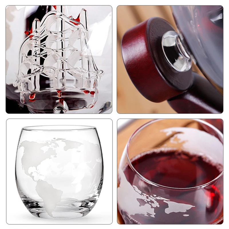 Whiskey Decanter Globe Wine Gl - Decanter Globe Set recension och pris