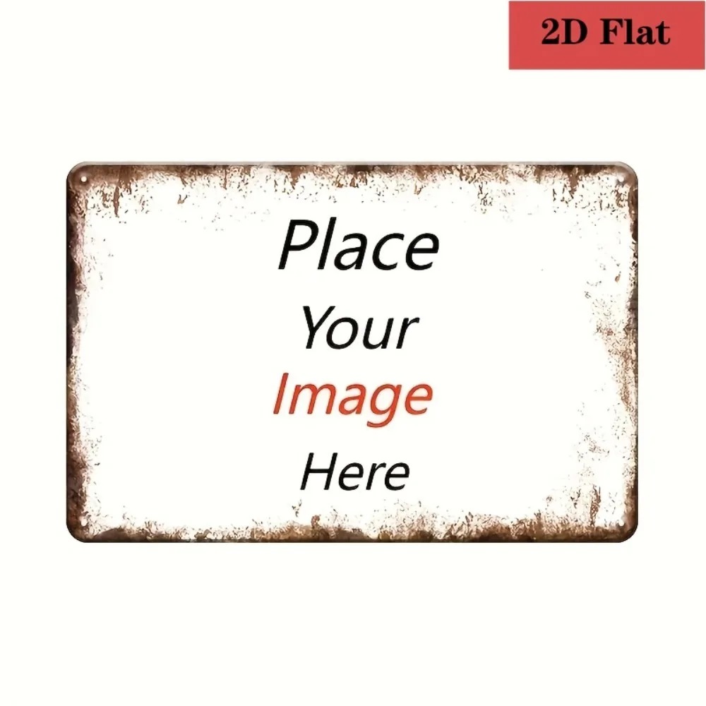 8×12Inch Customizable Metal Pl - Home Bar Cafe recension och pris