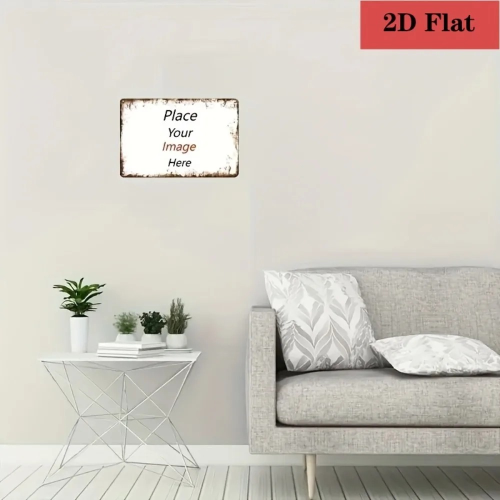 8×12Inch Customizable Metal Pl - Home Bar Cafe recension och pris
