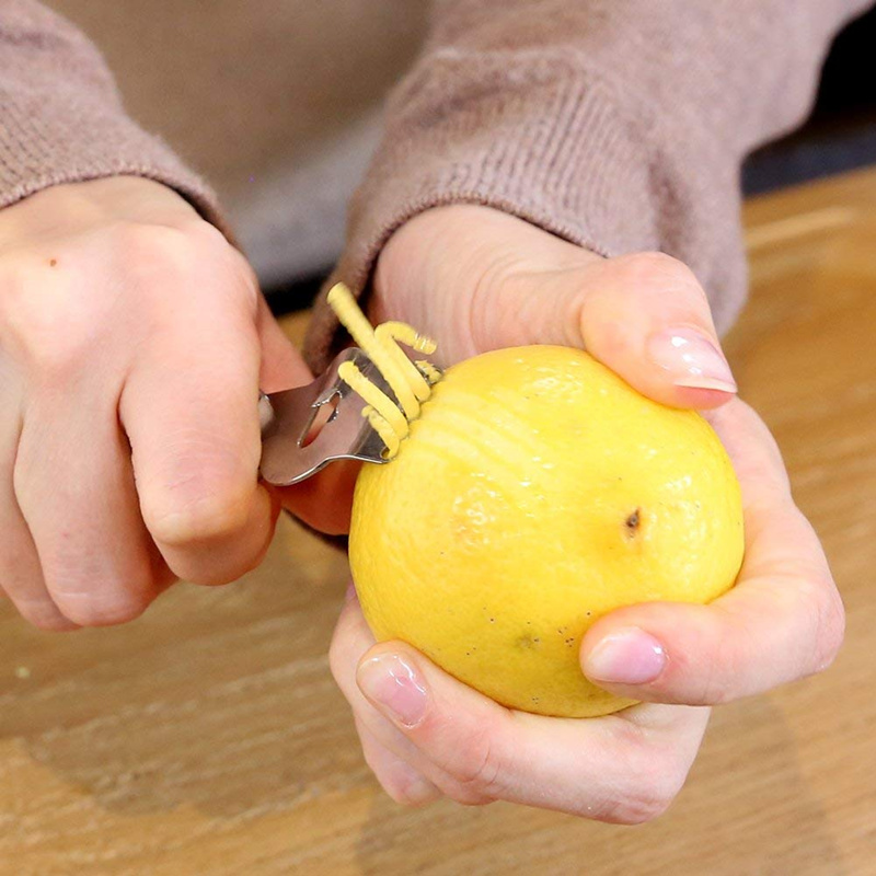 LMETJMA Stainless Steel Lemon  - Peeler Channel Knife recension och pris