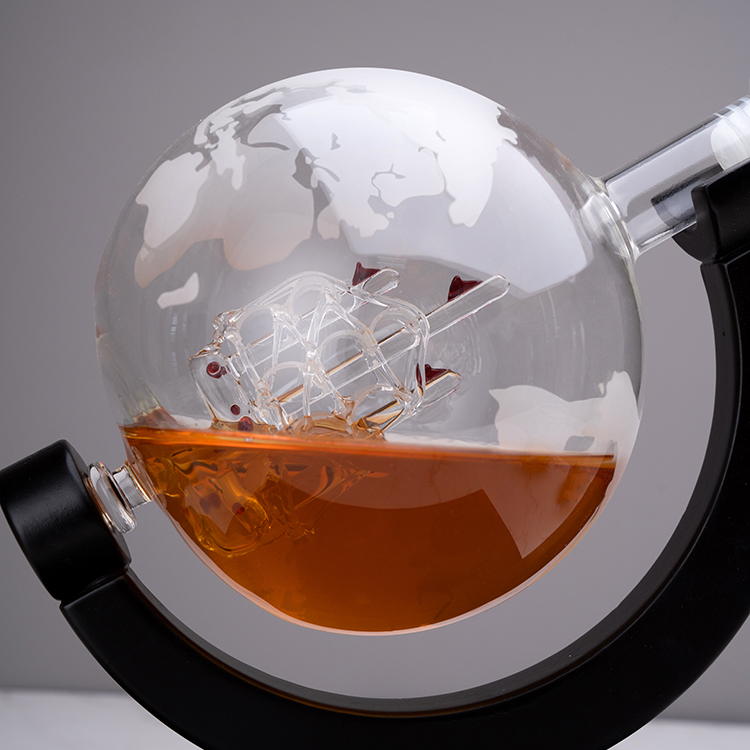 Factory Sale Custom 850ML High - Decanter Globe Set recension och pris