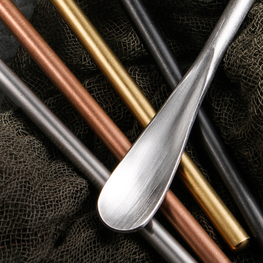 2Pcs Stainless Steel Cocktail  - Bar Spoon Twisted recension och pris