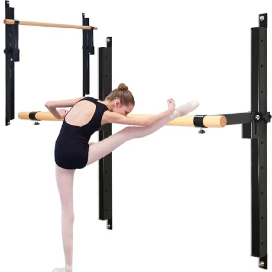 Wall Mounted Ballet Barre 4ft  - Home Bar And Gym recension och pris