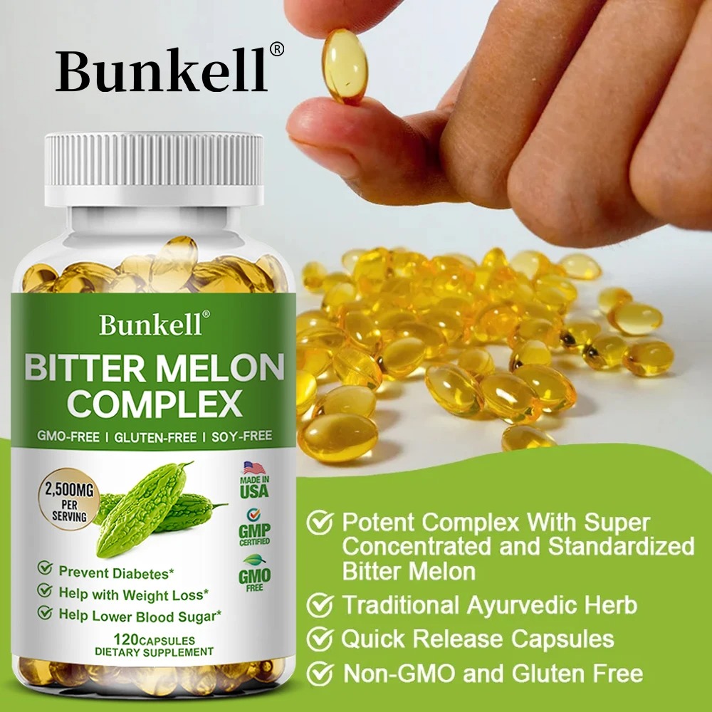 Bitter Melon Capsules - Weight - Bitters Bottle Set recension och pris