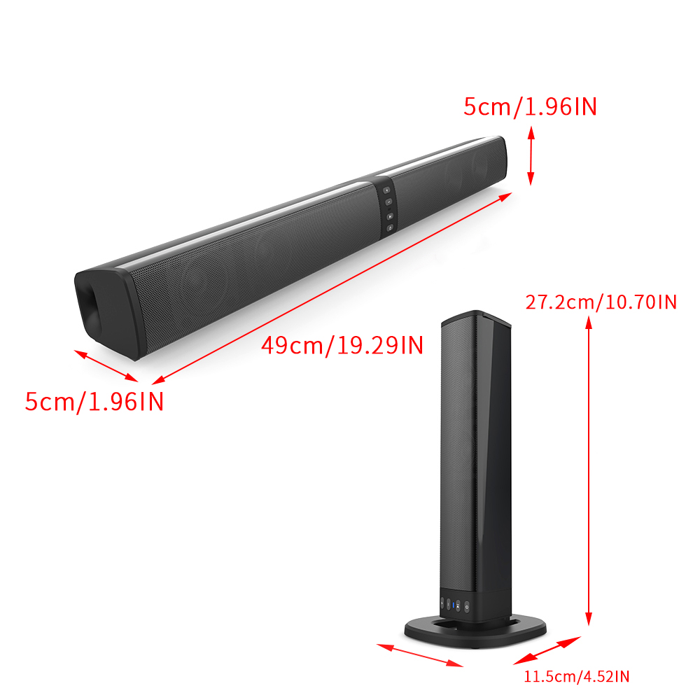 Powerful Soundbar Sound Radio  - Home Bar And Theater recension och pris