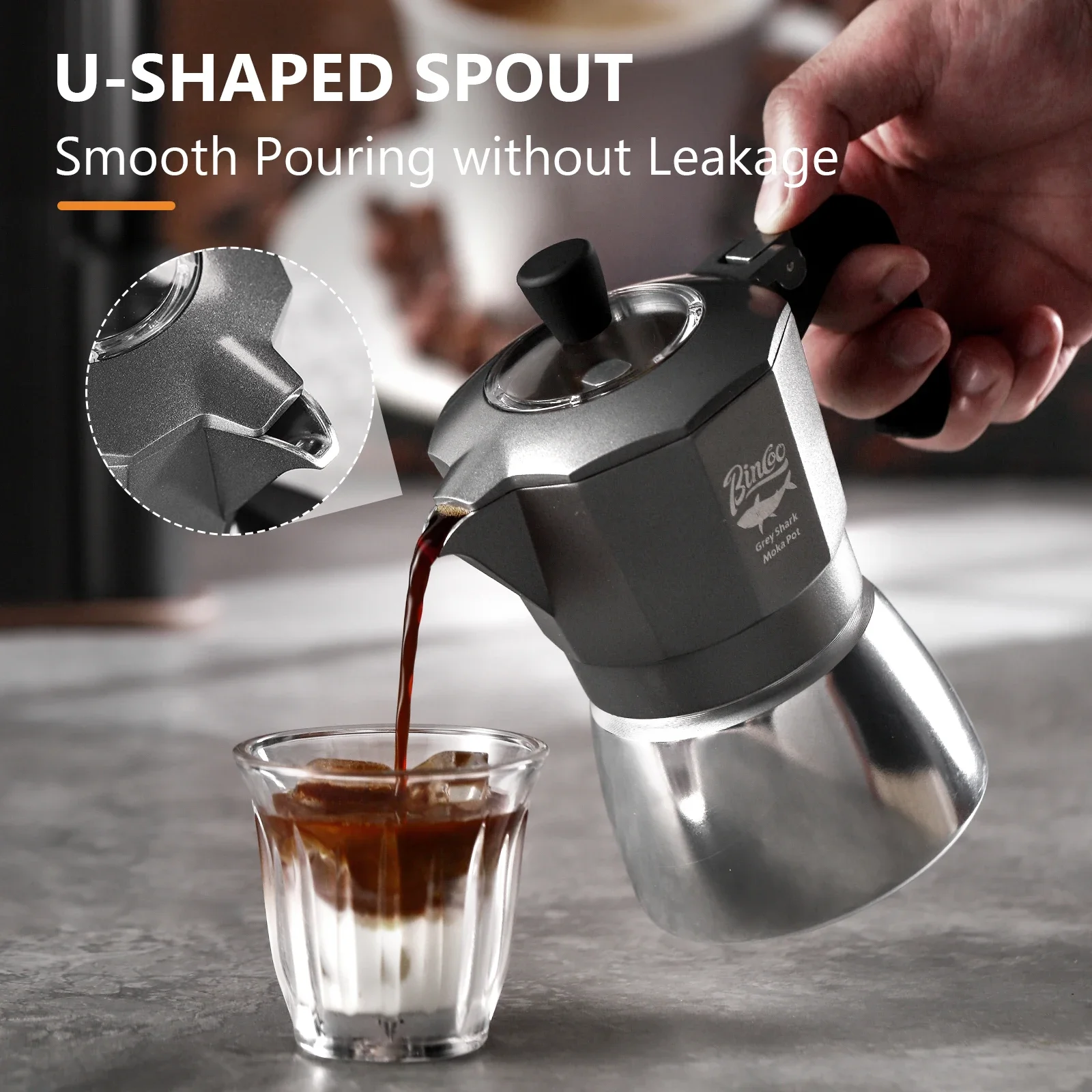 Bincoo 2 Cups Double Valve Mok - Home Barista recension och pris
