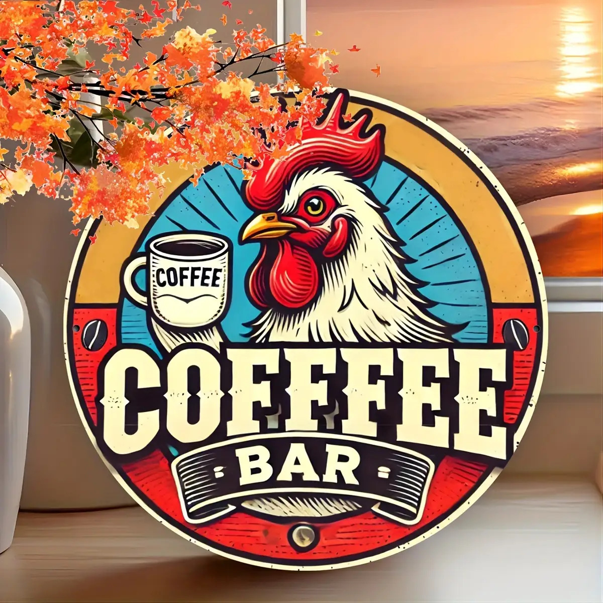 2D Vintage Aluminum Sign | Ret - Home Bar And Coffee recension och pris