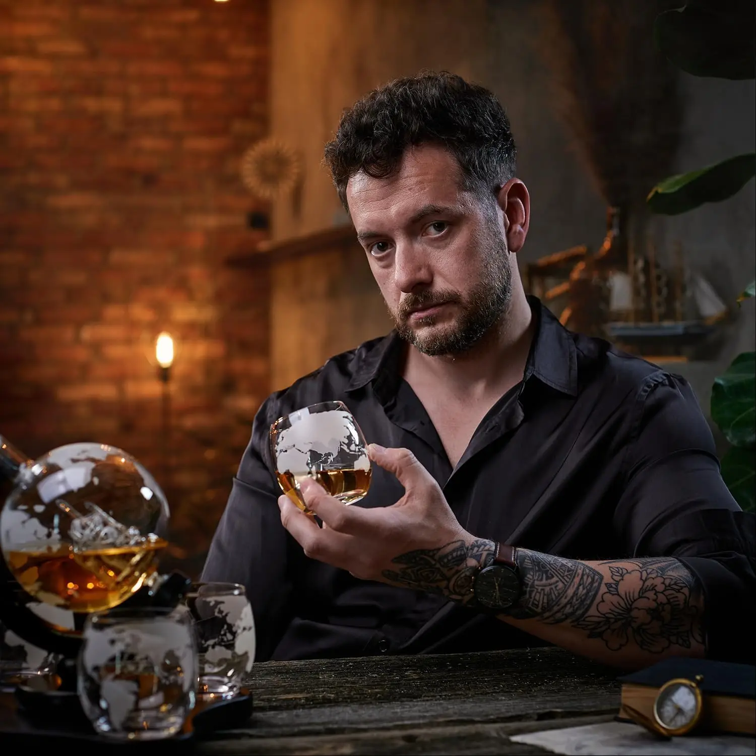 NANCIHUI Creative glass decant - Decanter Globe Set recension och pris