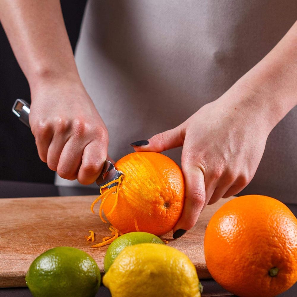 4-Piece Stainless Steel Lemon  - Peeler Channel Knife recension och pris