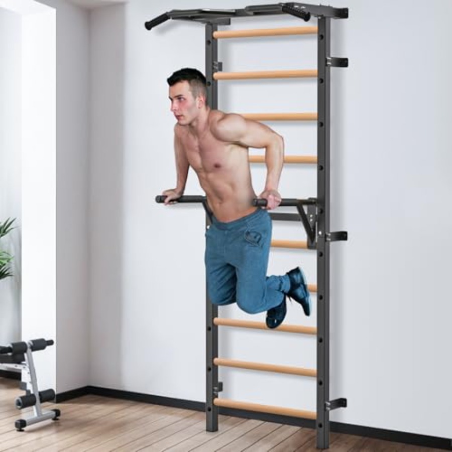 Wall Mounted Gymnastic Stall B - Home Bar And Gym recension och pris