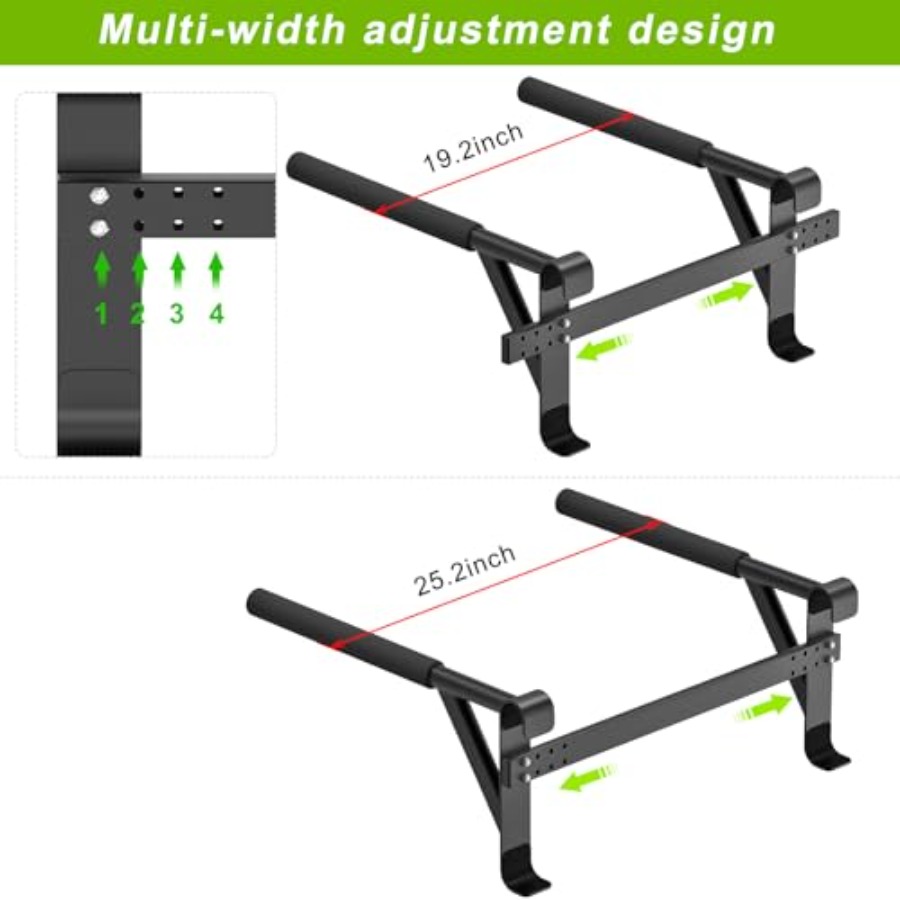 Wall Mounted Gymnastic Stall B - Home Bar And Gym recension och pris