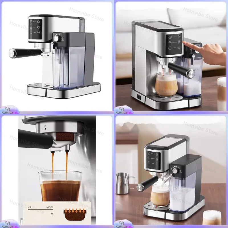 Stainless Steel Espresso 20 Ba - Home Barista recension och pris