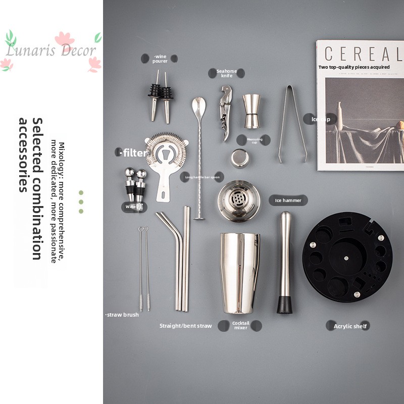 Complete Bartending Tools Kit  - Boston Shaker Set recension och pris