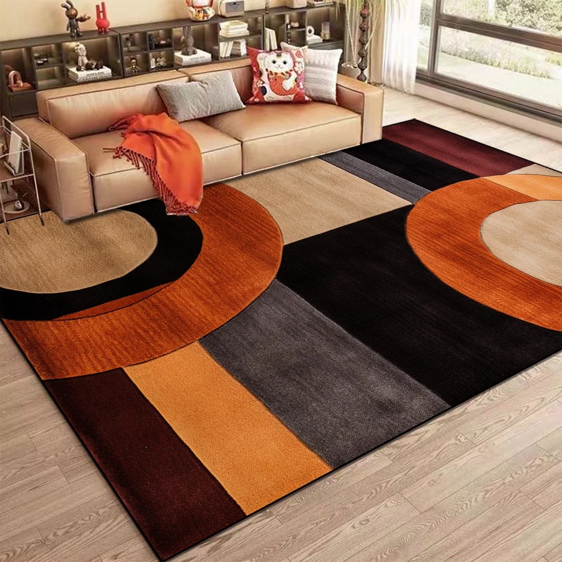 Nordic Abstract Carpet for Liv - Home Bar Seating recension och pris