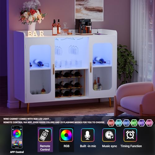Liquor Cabinet Bar with Power  - Home Bar And Cabinet recension och pris