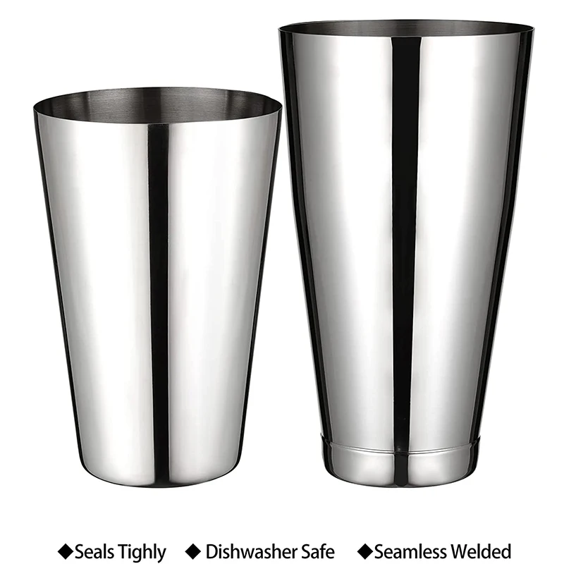 18oz & 28oz Cocktail Shaker Se - Boston Shaker Set recension och pris