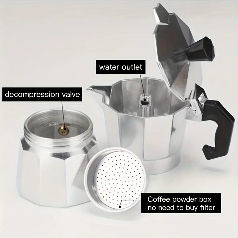 Classic Aluminum Moka Pot 50-3 - Home Barista recension och pris