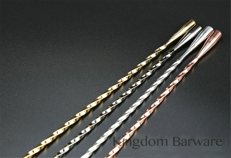 50cm Cocktail Bar Spoon 304 St - Bar Spoon Twisted recension och pris