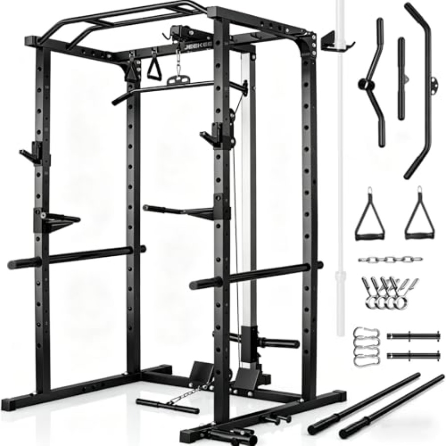 Home gym power rack with LAT p - Home Bar And Gym recension och pris