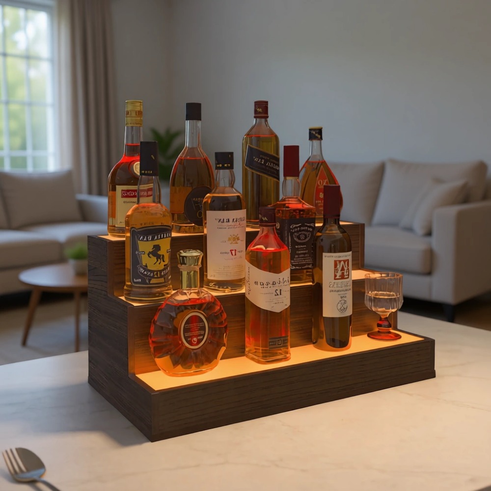 Home Bar LED Bottle Display Sh - Home Bar Shelves recension och pris