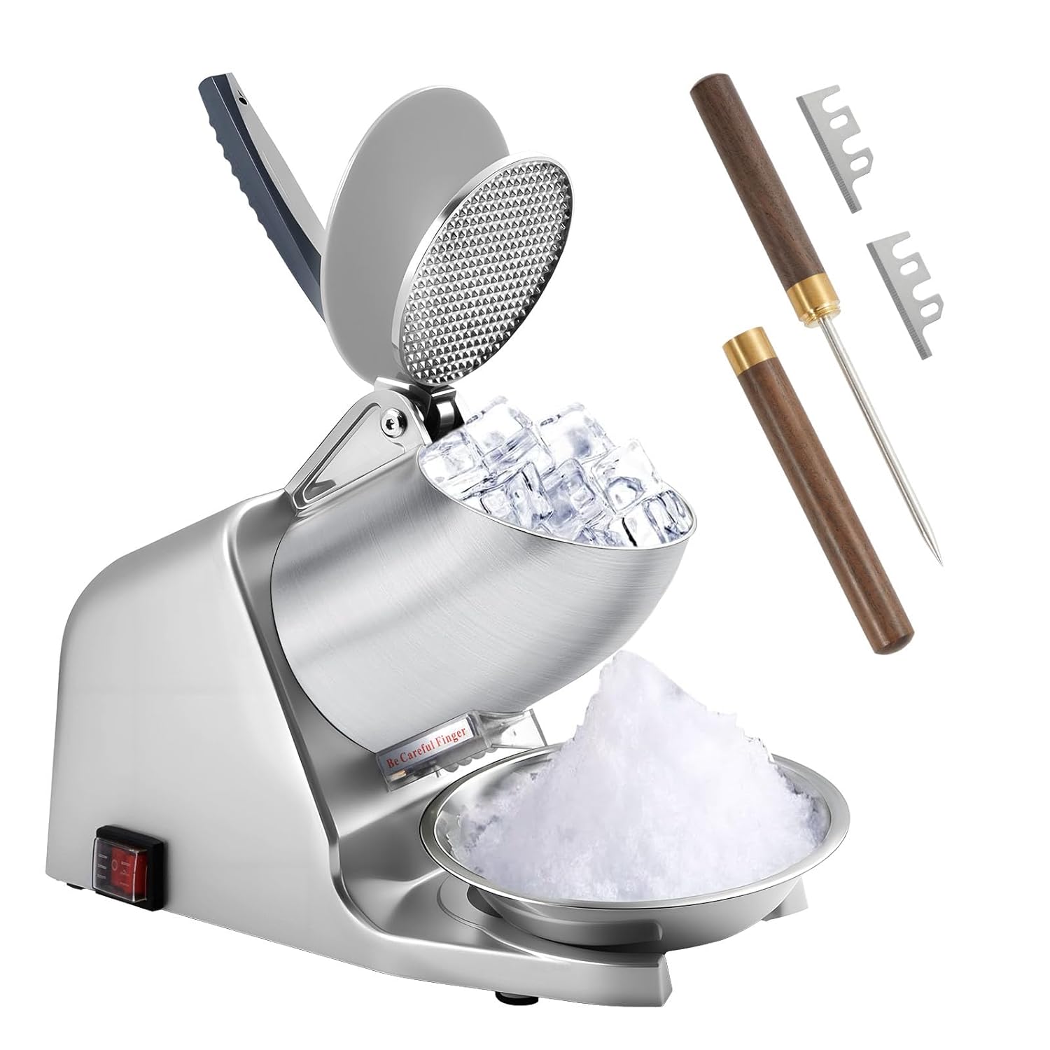 186lbs/h Dual Blade Ice Shaver - Ice Pick Pick recension och pris