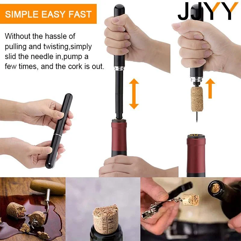 Air Pump Wine Bottle Opener St - Wine Preservation Pump recension och pris
