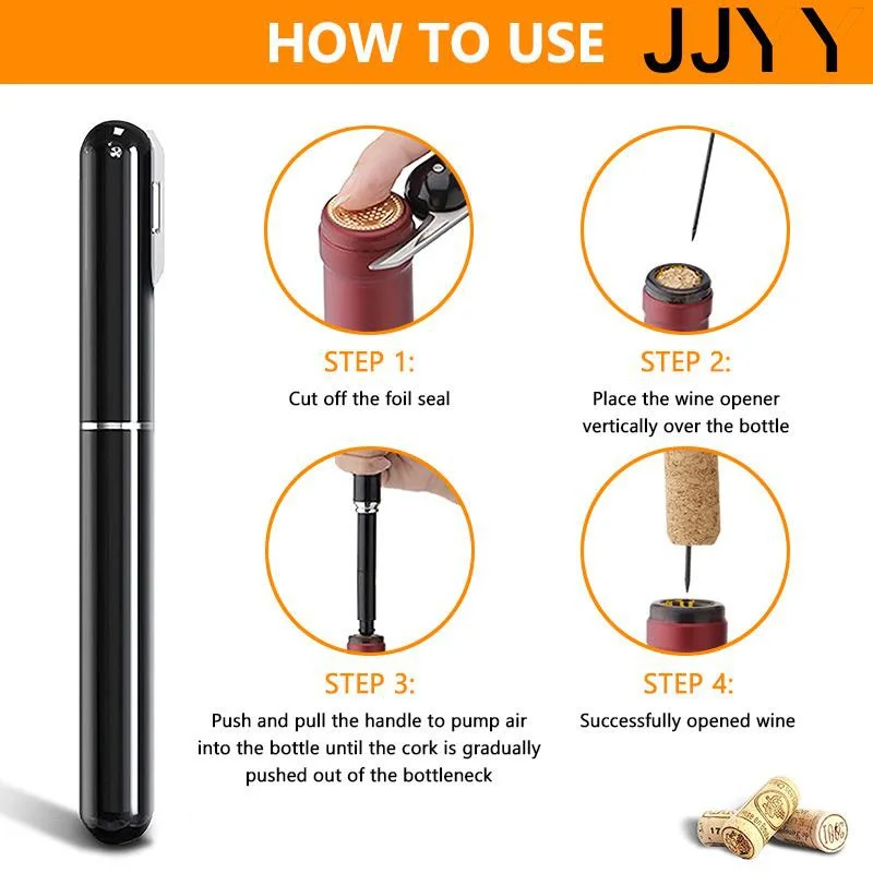 Air Pump Wine Bottle Opener St - Wine Preservation Pump recension och pris
