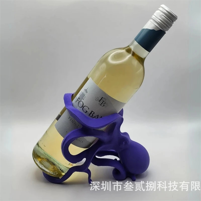 Octopus Wine Bottle Rack Table - Home Bar Stand recension och pris