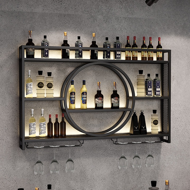 Bar wine rack wall-mounted win - Home Bar Stand recension och pris