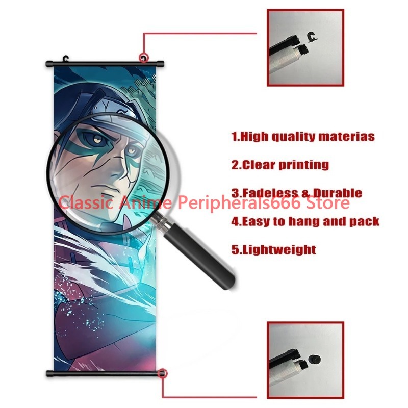 Naruto Hanging Painting Canvas - Home Bar Shelf recension och pris
