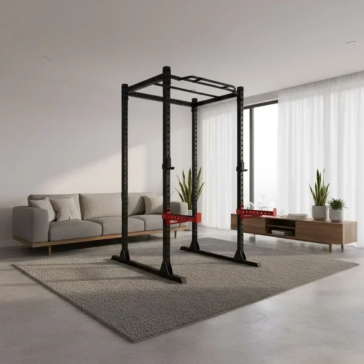 Adjustable Home Gym Squat Rack - Home Bar And Gym recension och pris