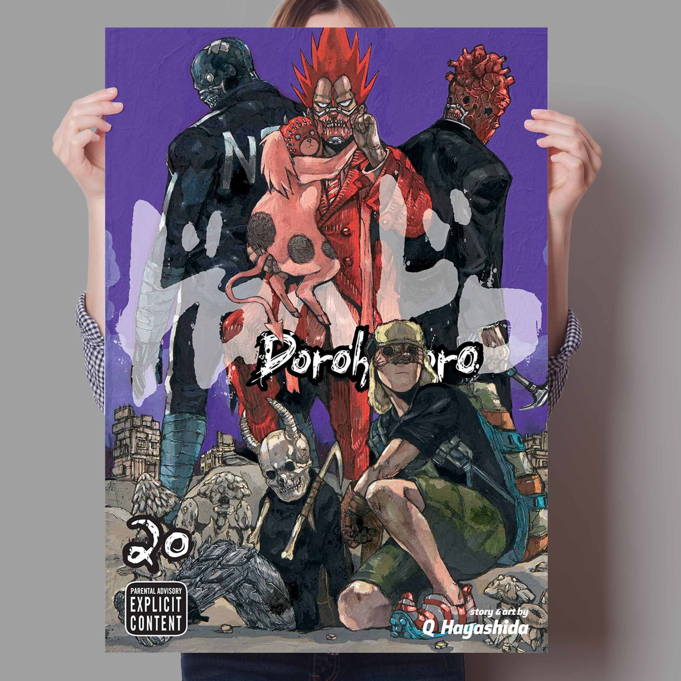 Anime Vintage Dorohedoro Poste - Home Bar Seating recension och pris