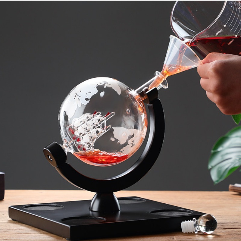 Decorative Globe Wine Decanter - Decanter Globe Set recension och pris