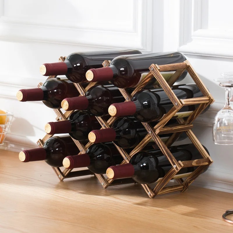 Stackable Wine Storage Shelves - Home Bar Shelves recension och pris