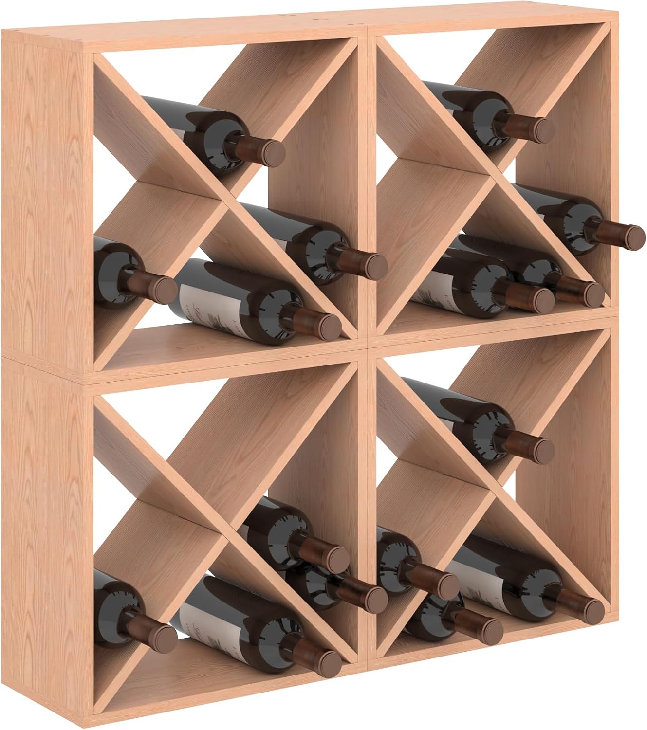 96 Bottle Wine Rack Countertop - Home Bar Shelves recension och pris