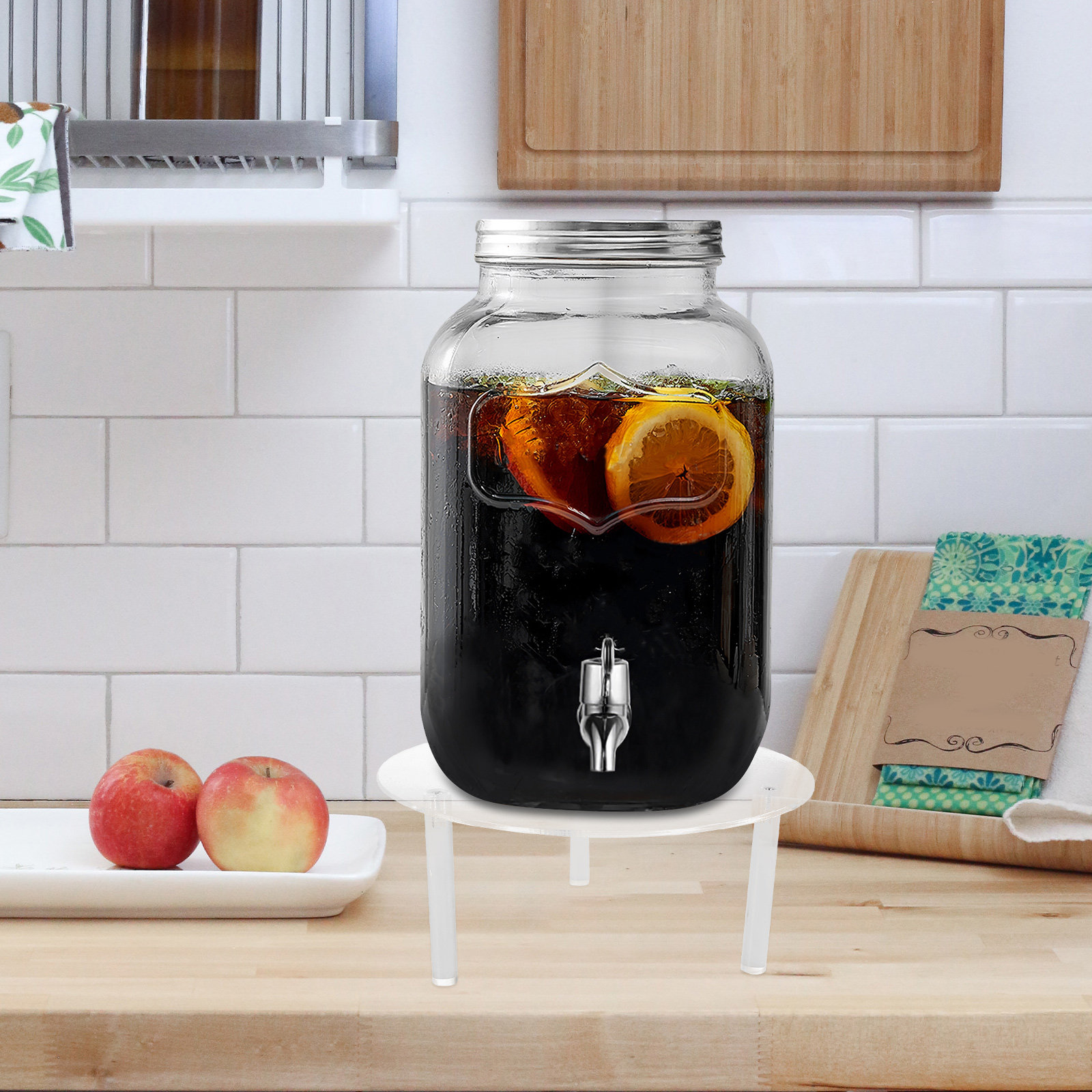 Acrylic Drink Dispenser Stand  - Home Bar Stand recension och pris