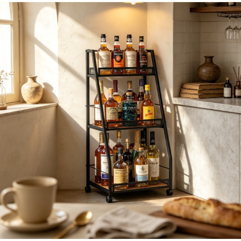 3-Tier Ladder Wine Rack Freest - Home Bar Shelves recension och pris