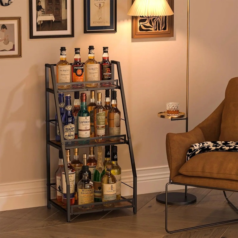 3-Tier Ladder Wine Rack Freest - Home Bar Shelves recension och pris