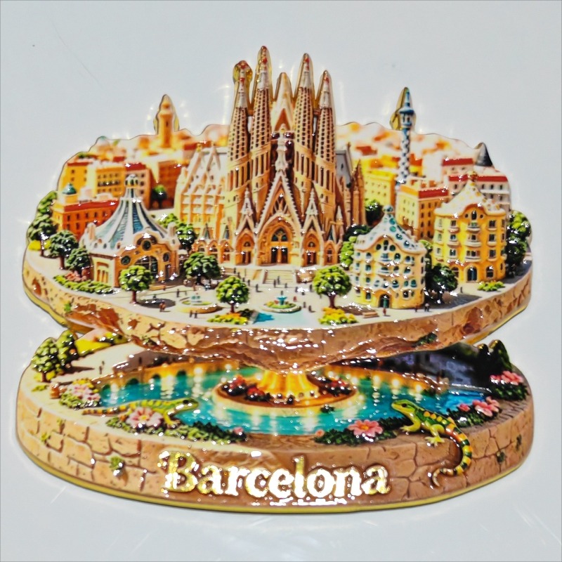 Spain Metal Fridge Magnets Bar - Home Barcelona recension och pris