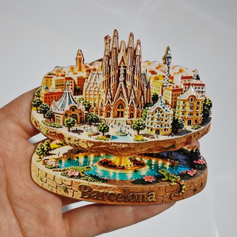 Spain Metal Fridge Magnets Bar - Home Barcelona recension och pris