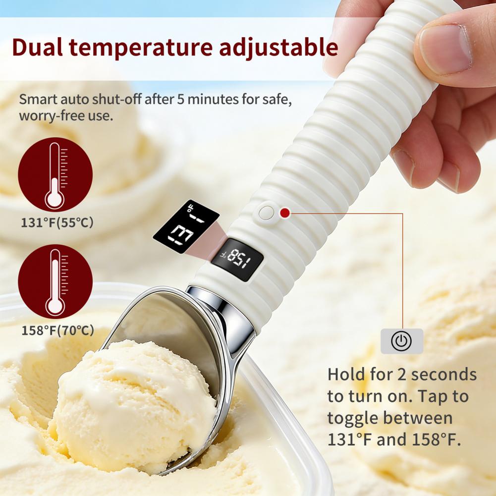 Electric Heated Ice Cream Scoo - Ice Pick Pick recension och pris