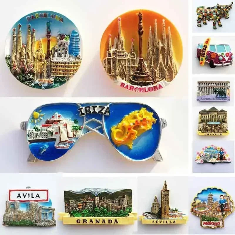 Barcelona Spain Fridge Magnets - Home Barcelona recension och pris