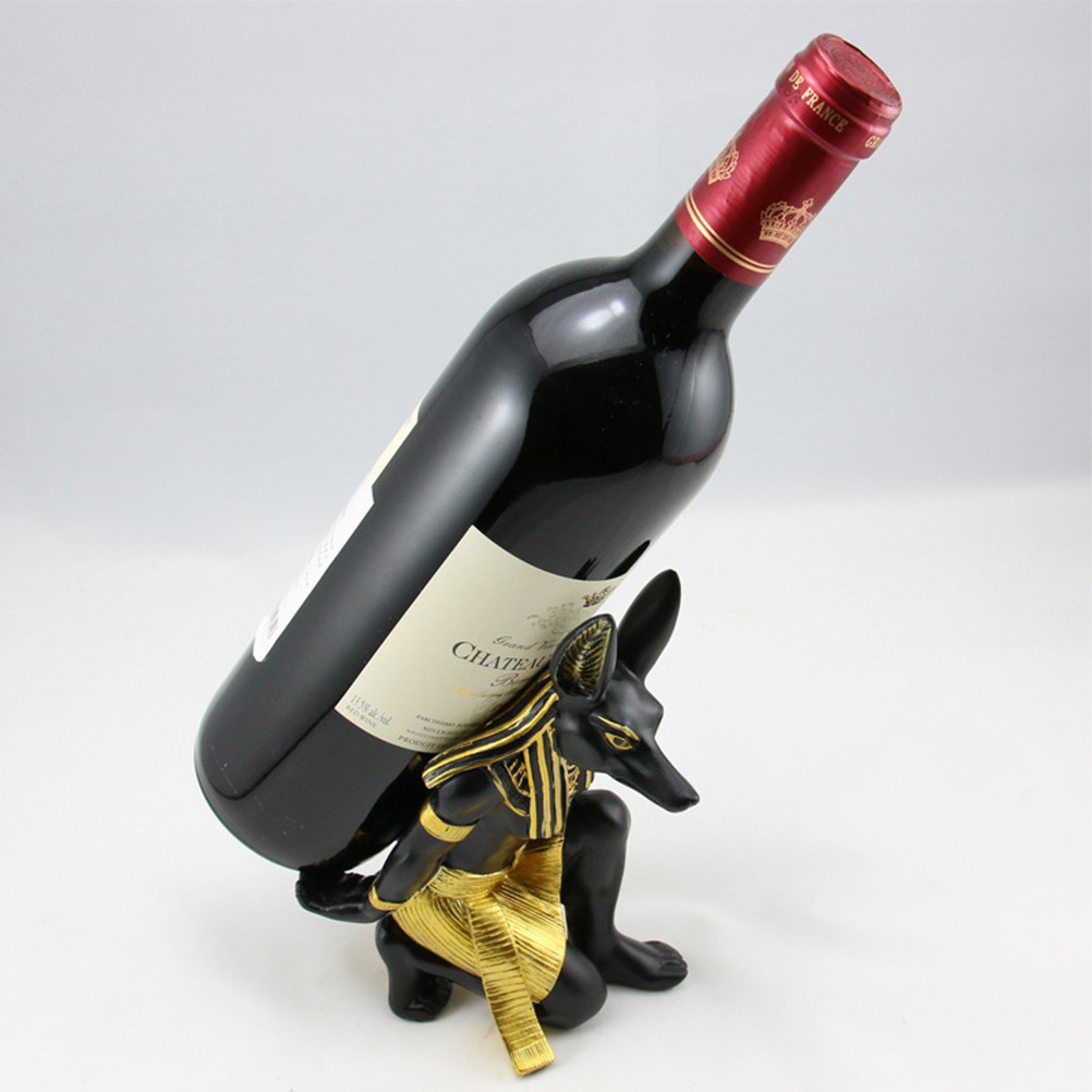 Anubis Shape Wine Rack Premium - Home Bar Stand recension och pris