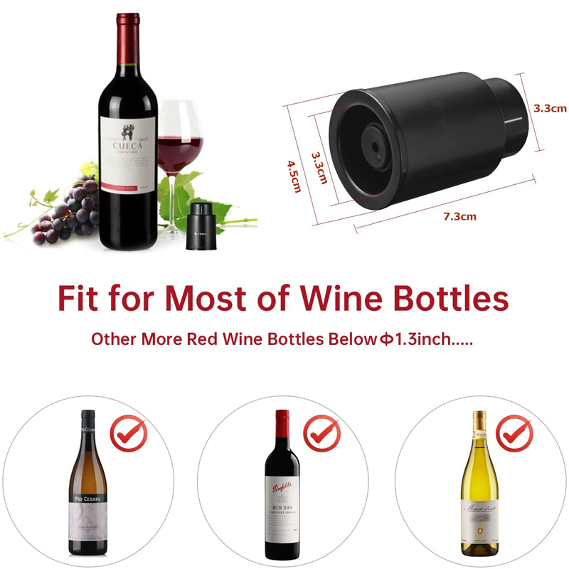 LMETJMA Wine Bottle Stoppers R - Wine Preservation Pump recension och pris